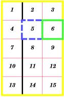 An example of a table with collapsed borders